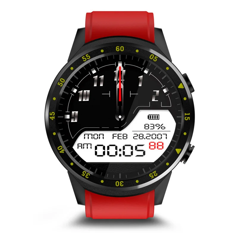 F1 Smart Watch GPS Beidou Positioning Heart Rate Blood Pressure Monitoring Altitude Barometric Pressure Outdoor Card Phone Watch