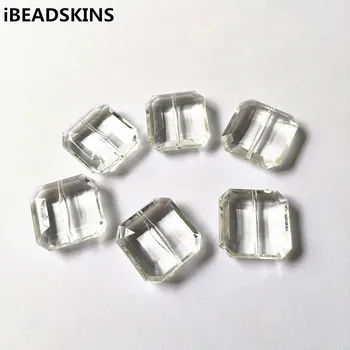 

New arrival! 25mm 99pcs/lot Clear Acrylic Square shape beads for Necklace,Earrings parts,hand Made Jewelry DIY