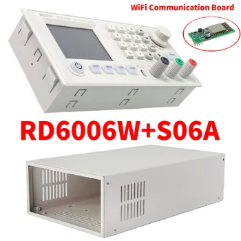 

RD RD6006 RD6006W with S06A USB WiFi DC-DC Voltage Current Step-Down Power Supply Module Buck Voltage Converter Voltmeter 60V 5A