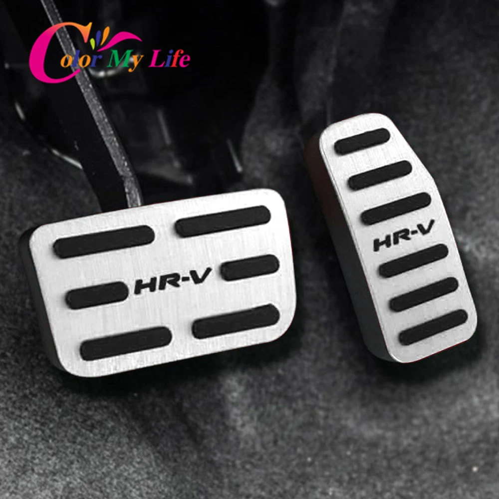 Color My Life AT Car Pedals Auto Gas Brake Pedal Cover Fit For 