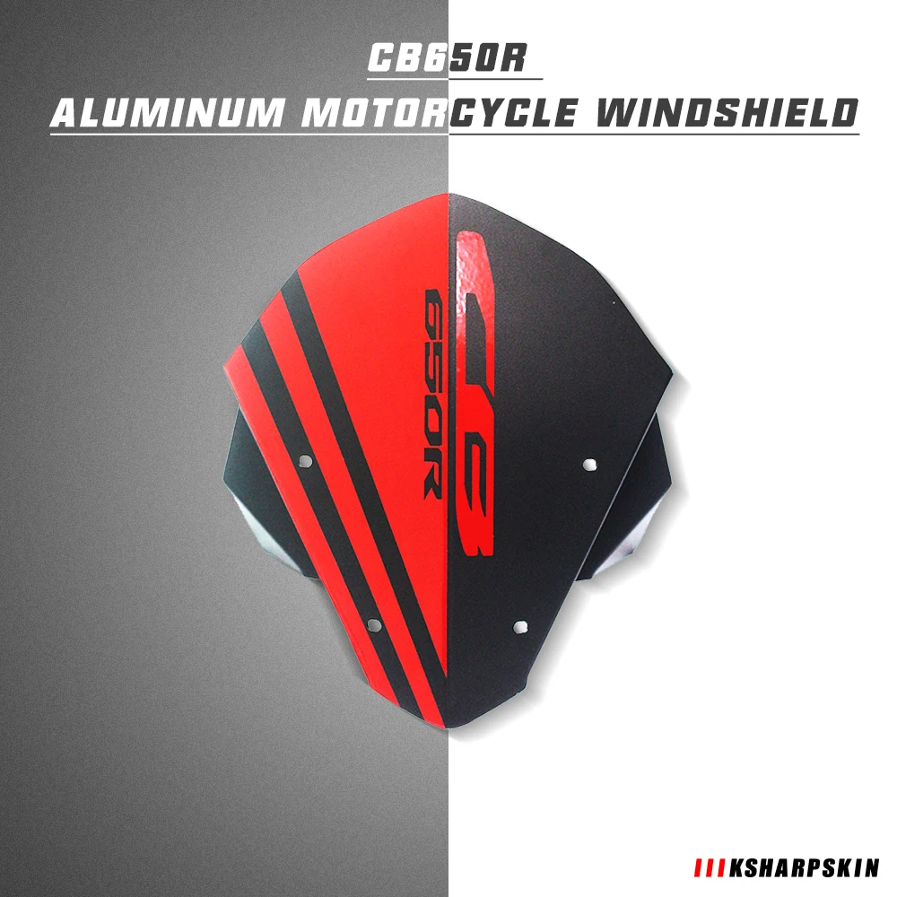 

Motorcycle Accessories Windshield Fairing Windscreen Aluminum Kit fit For Honda CB650R cb 650r cb 650 r