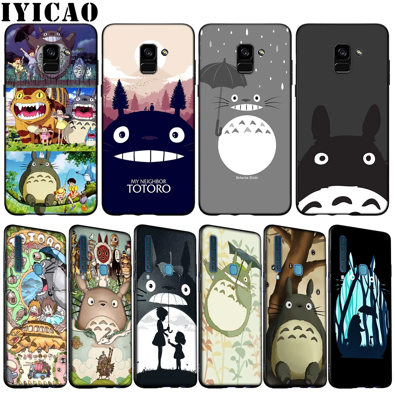 Мягкий силиконовый чехол My Neighbor Totoro для Samsung Galaxy A51 A71 A81 A91 A41 A21 A11 A01 A2 Core J8 J7 J4 J6 Plus