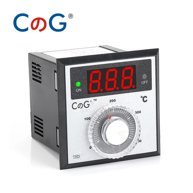 Tw-digital Termostato Alimentado Controlador de Temperatura k j tipo Ac220v 110v 24v 380v Botão 0100 300 400 600 Graus 72*72 Milímetros
