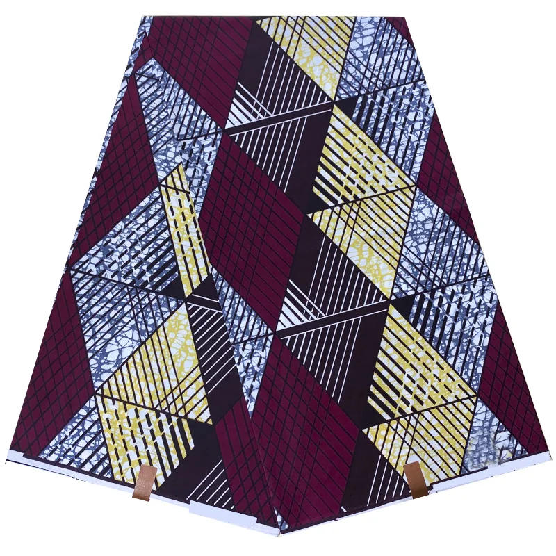

High Quality African Wax Print Fabric African Print Fabric For Sewing Dress Pagne Africain 2020 New Arrival tissus 100% Cotton
