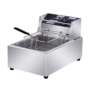 

Frying Pan Electric Frying Furnace Gas French Fries Frying Machine Gas Thickened Electric Fryer Household