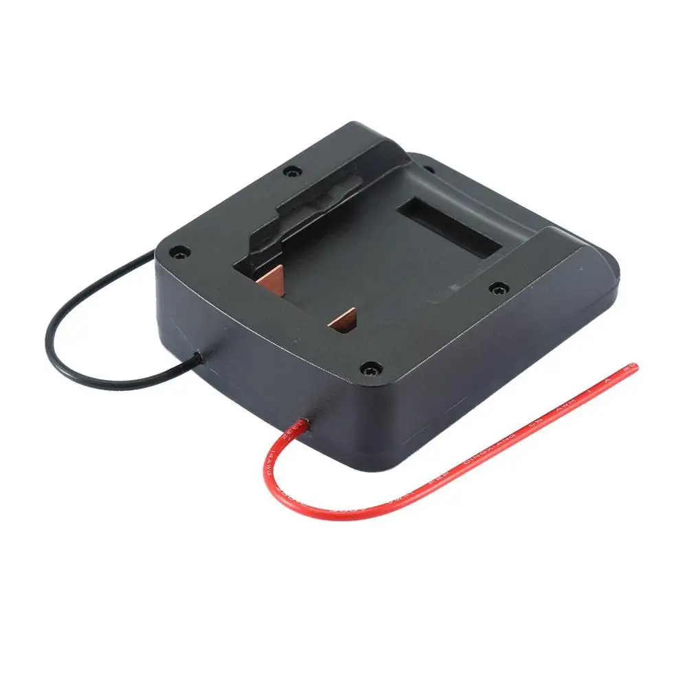 

Battery Adapter With 2 Wiring Output for DeWALT 20V Max 18V Dock Power Connector 12 Gauge Robotics Black