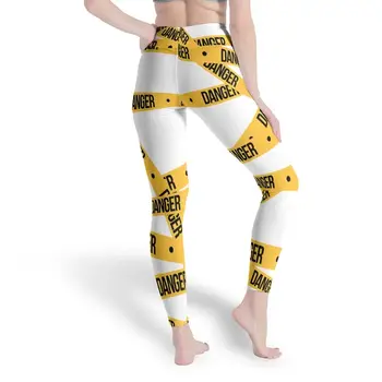 

NUM Danger Area Women's High Waist Yoga Pants Textured Activewear Gym Shapewear Tights for Women white 4xl"]