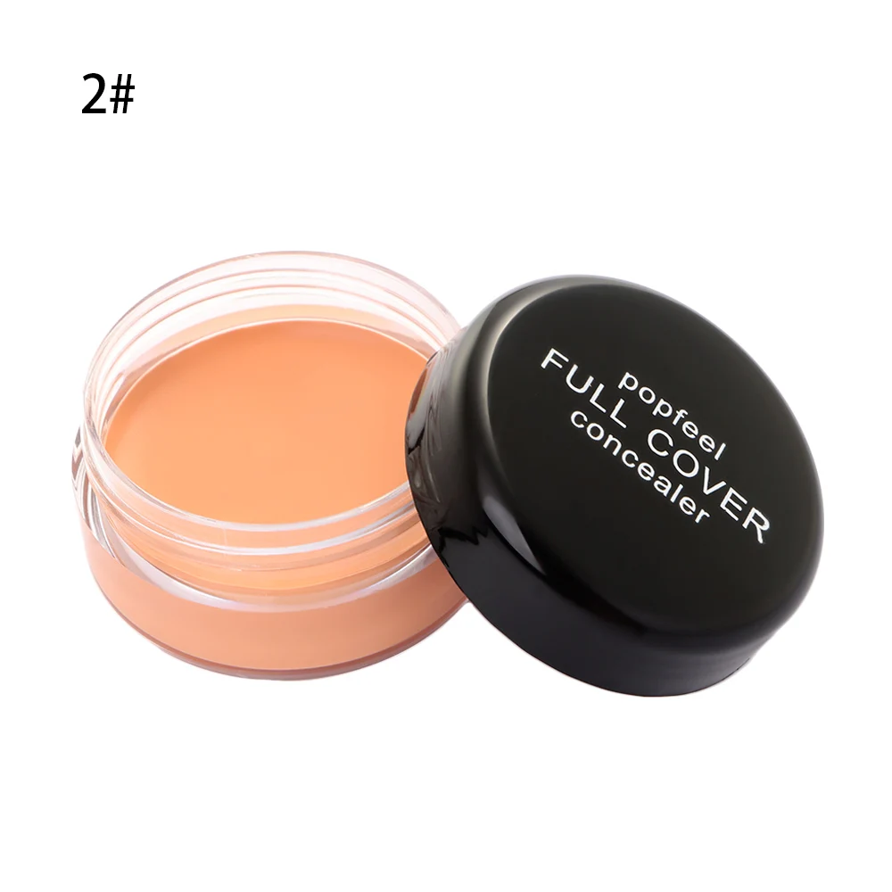 Pelle naturale macchia copertura completa correttore cremoso trucco viso labbra fondotinta viso correttore crema trucco strumento di bellezza - immagine 5