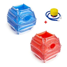 

60*50cm Air Body Bumper Balls PVC Zorbing Bubbles Soccer For Kids Family Sports Games Toy Balls PVC Wearable Body Soccer Ball