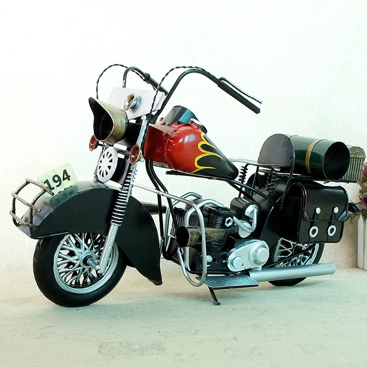Decoration Vintage En Fer Forge Pour Les Modeles De Motos Harley Davidson Cadeau D Anniversaire Fin Pour Bar Cafe Aliexpress
