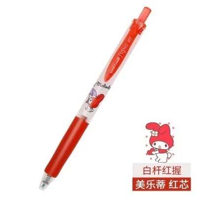 UNI Gel Pens UMN-158SR Cartoon pattern Limited Edition Hello Kitty Lovely Office and Student Supplies 0.38mm - Цвет: MU red ink