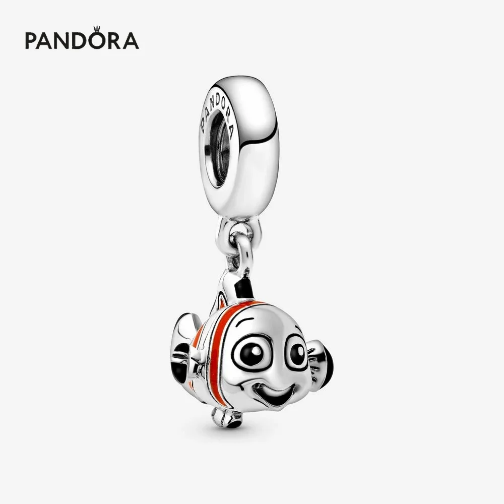 Women Jewellry 925 Sterling Silver Pandora Club Finding Nemo Dangle Charm Pendant Fit Bracelet DIY Bangle | Украшения и