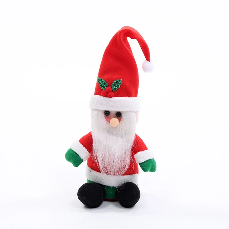 Santa Claus Cloth Doll For Christmas Decorations Small Furnishing Articles For Christmas Scene Decoration Christmas decorations