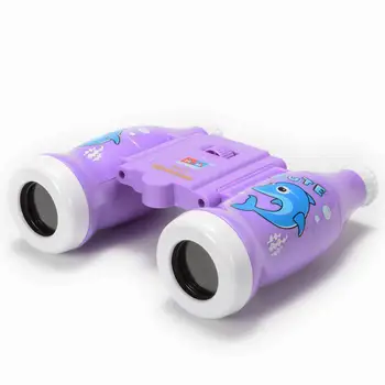 

6x25 Cola Bottle Style Binoculars Kids Toy Gift for Bird Watching and Hiking Educational Learning Tools