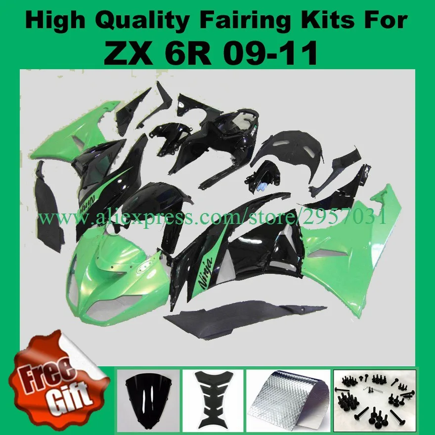 Free screws+gifts Motorcycle Fairing kit for KAWASAKI Ninja ZX6R 636 09