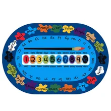 Лучший игровой коврик, детские коврики для игровой зоны, нескользящий Детский ковер, ABC номер и цвет, обучающий и игровой Декор для гостиной