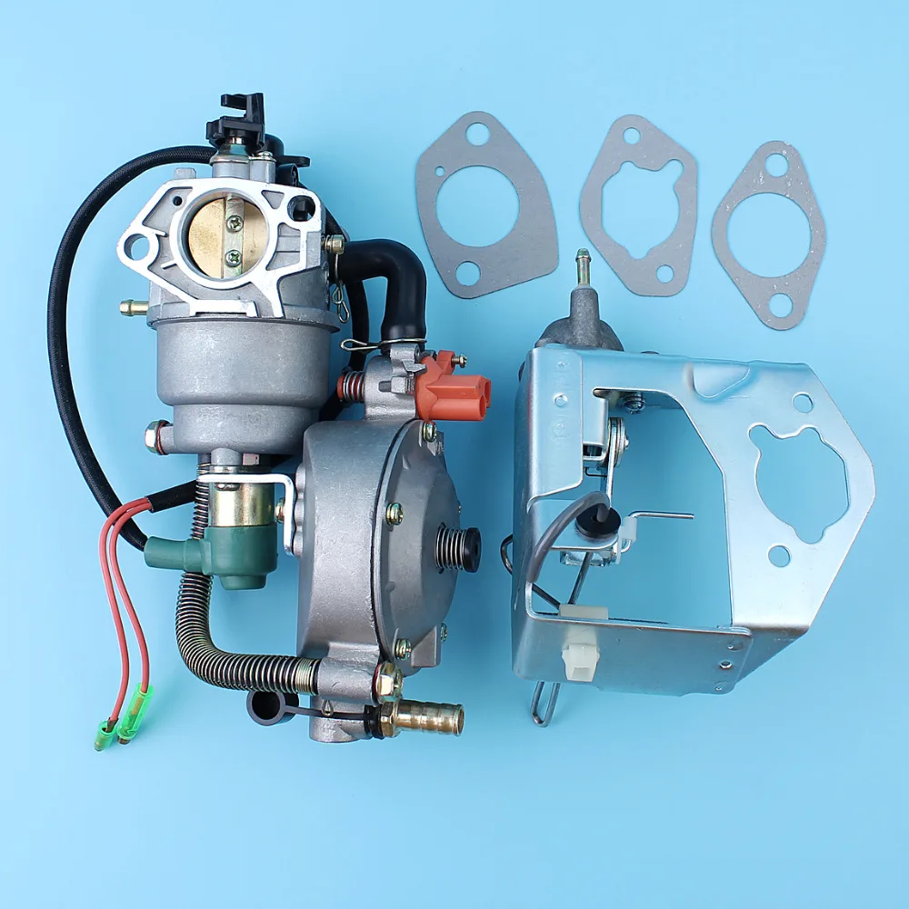 Haishine Carburatore Carb Repair Kit di ricostruzione Fit Honda GX200 GX160 GX120 5.5HP 6.5HP 168F 170F Motore Generatore del Motore Trimmer