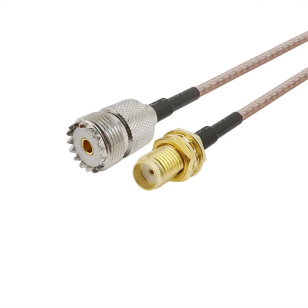 UHF SO239 SO 239 гнездо SMA RF коаксиальная антенна RG316 удлинительный кабель коннектор для