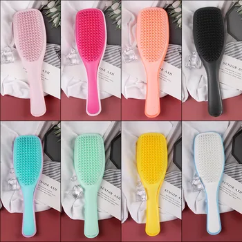 

Hair Brush Magic Handle Massage Comb Anti-static Tangle Detangle Shower Hairbrush Comb Salon Curling Hair Styling Tool Wholesale