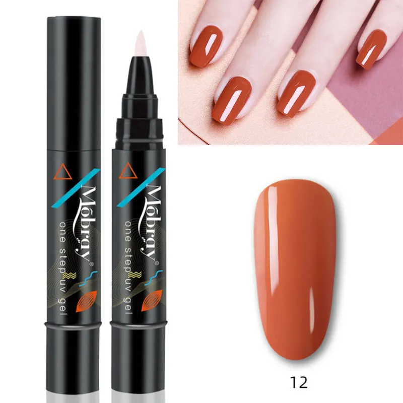 12 Продукт Гель-лак ручка один шаг 3 в 1 лак Гель-лак для ногтей УФ Цвета Перманентный дизайн ногтей гибридный УФ Гель-лак для ногтей - Цвет: 12