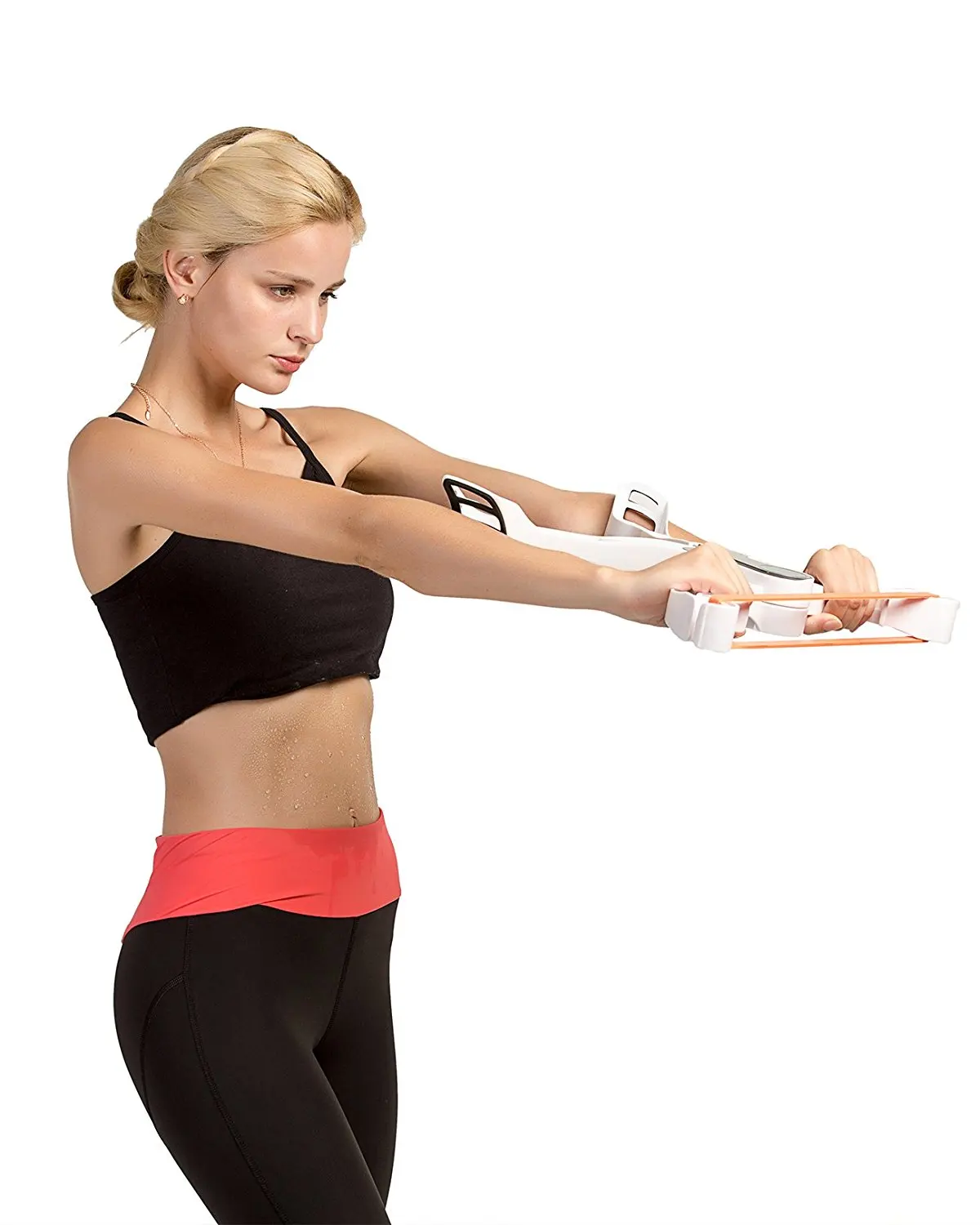 Arm Workout Machine Upper Body Resistance Exercise with 3 System Resistance  Training Bands for Women Tones Strengthens Arms Biceps Shoulders Chest :  : Sports & Outdoors