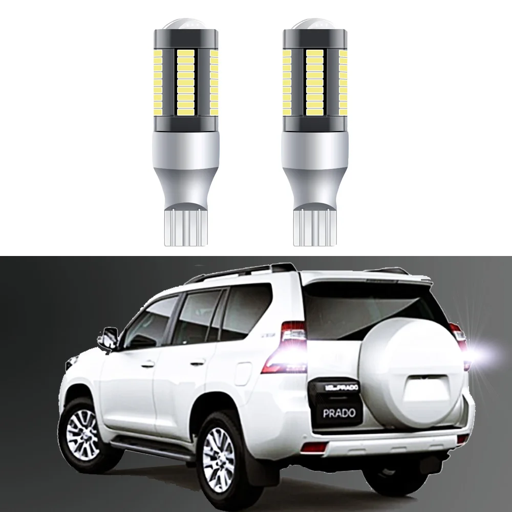 2pcs For Toyota Land Cruiser 80 100 200 For Prado 120 150 FJ Backup