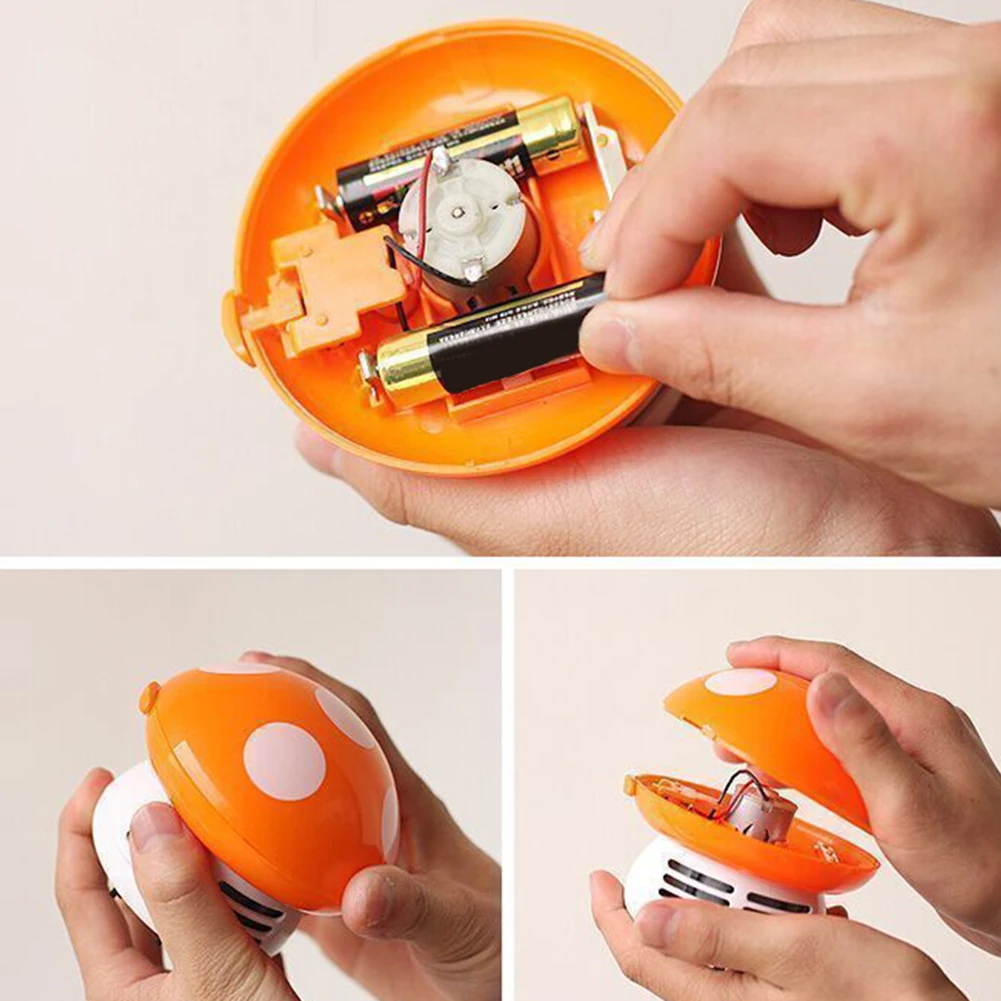 Mini Mushroom Vacuum Cleaner - Compact Device for Computer, Laptop, and Keyboard Cleaning Description Image.This Product Can Be Found With The Tag Names Computer cleaners, Computer Office, Mushroom vacuum cleaner