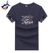 Мужские футболки Летняя Повседневная хлопковая дышащая Футболка мужская брендовая одежда Tace& Shark забавная уличная Мужская футболка с акулой