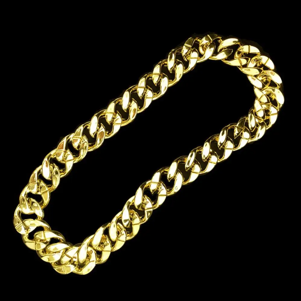 Fake Gold Necklace Costume Accessory 