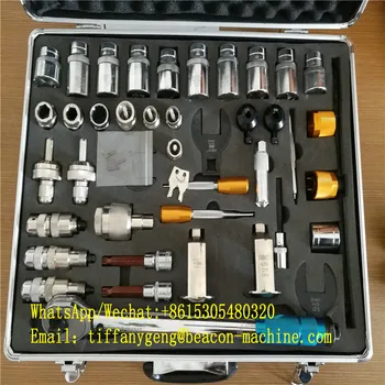 

common rail repair tools kit Full set 40pcs of injector disassembly tools with wrench set