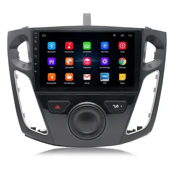 

9 Inch 2.5D Screen Quad Core 1G Running 16G Memory Car Radio GPS Touch Navigator Mirror Link WIFI Bluetooth for Focus