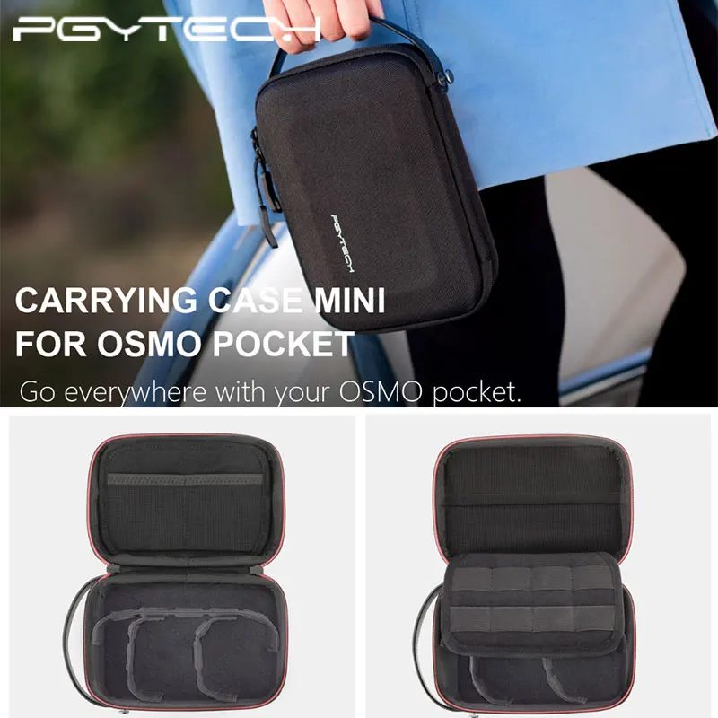 Чехол PGYTECH Carring мини сумка для хранения DJI OSMO Pocket Gimbal/ Action/Gopro Hero7 6 5 4 аксессуары