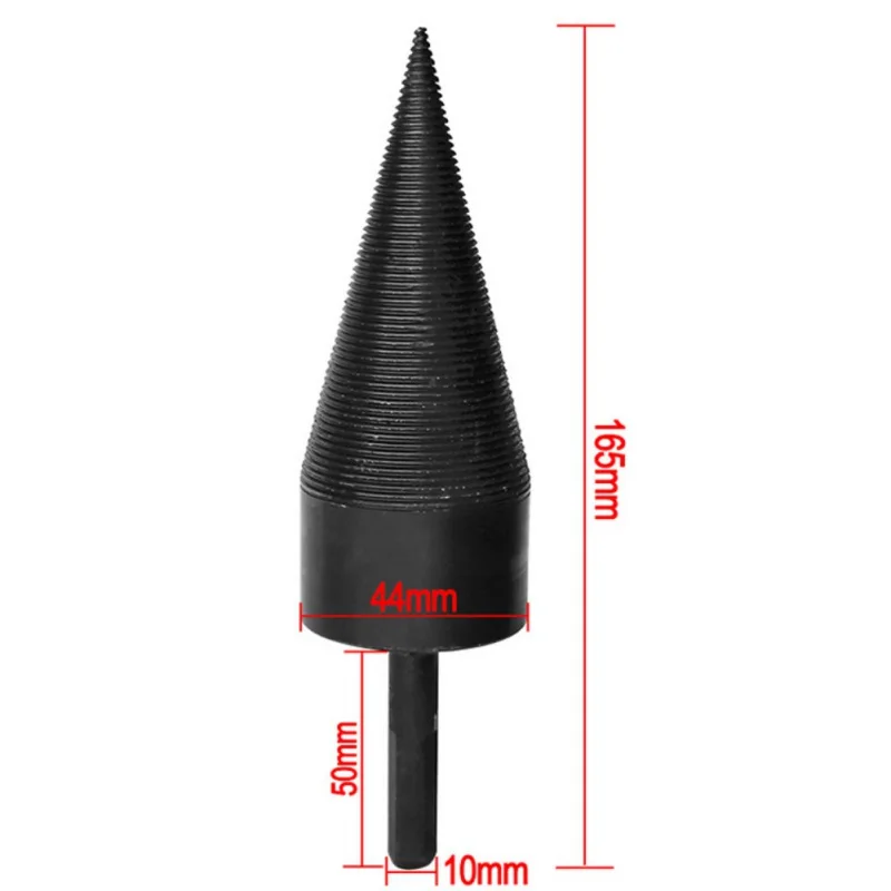 1 шт. деревообрабатывающий дрова сверлильный станок по дереву конусный расширитель удар драйвер сверло Разделение инструмент для бурения по 45/38 мм - Цвет: G-10MM