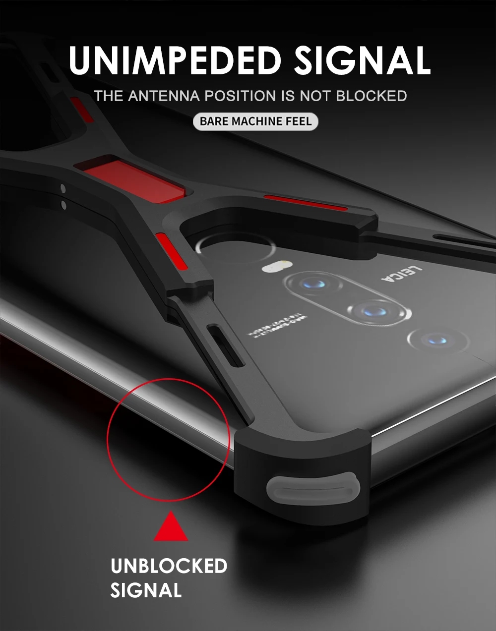 R-JUST Алюминиевый металлический голый каркас чехол для huawei mate RS Border X shape чехол для huawei mate Rs защитная рамка бампер чехол Coque