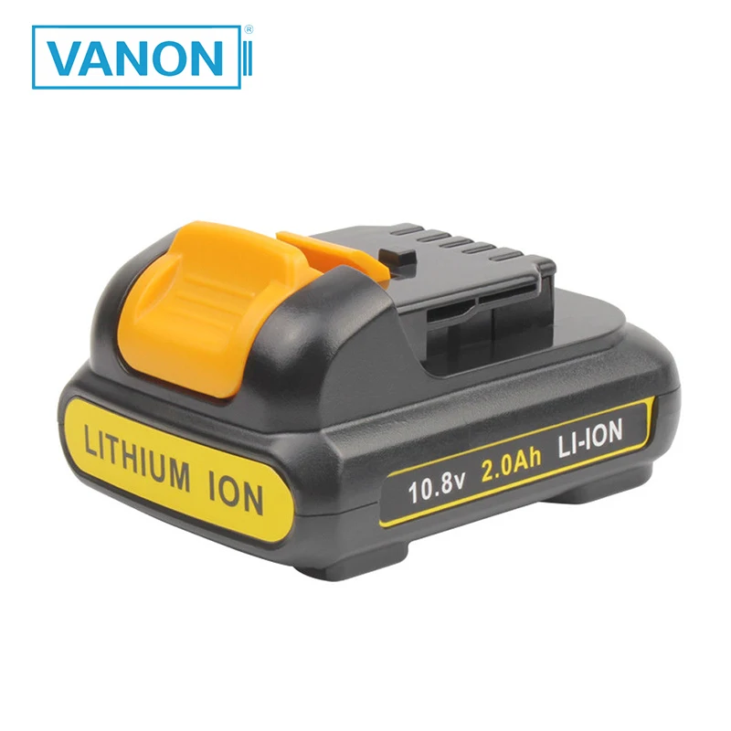 VANON 12V 2000mAh литий ионный аккумулятор для DeWalt DCB120 перезаряжаемые