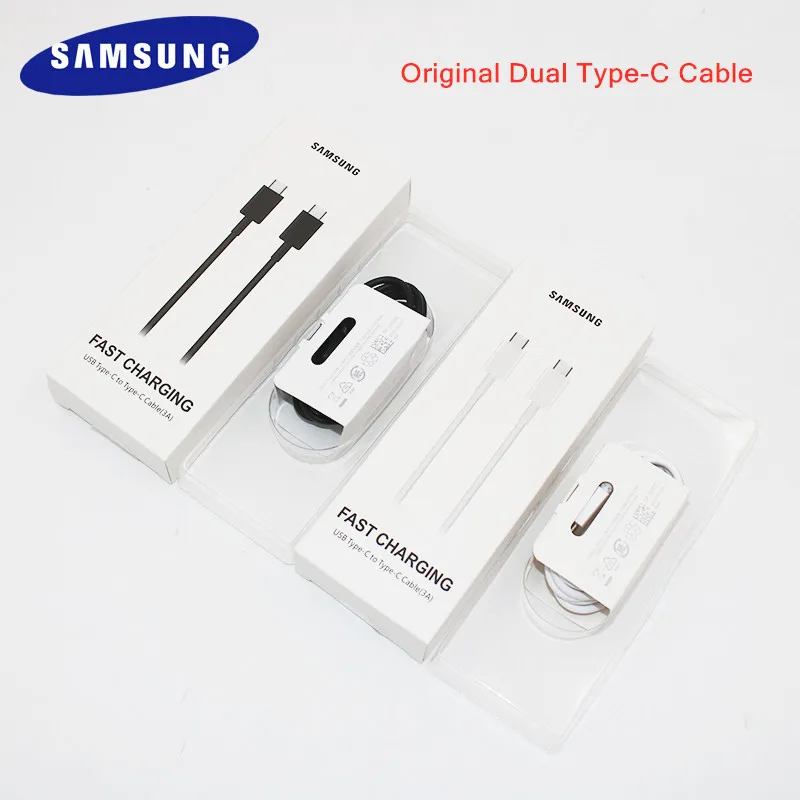 Оригинальный Samsung 100 см 3 А Φ PD кабель для быстрой зарядки Galaxy S20 Ultra Note 20 10 9 + Plus A9S A6S