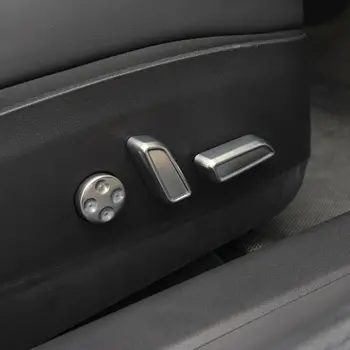 

Interior Switch Button Cover For Tesla Model 3 Silver Adjustment Decor