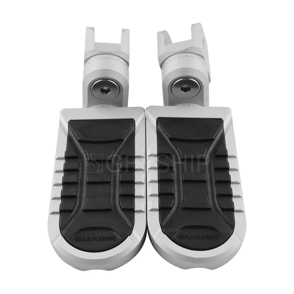 For BMW R1200GS LC 2017 2018 R1200GS ADV 2014-2018 R1250GS / ADV Motorcycle Footrest Rotatable Rider Adjustable Foot Pegs Rests
