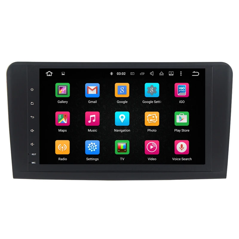NAVITOPIA 9inch4G ram 64G rom Восьмиядерный Android 9,0 Автомобильный gps навигация для Mercedes-Benz ML GL 2013, с AUX