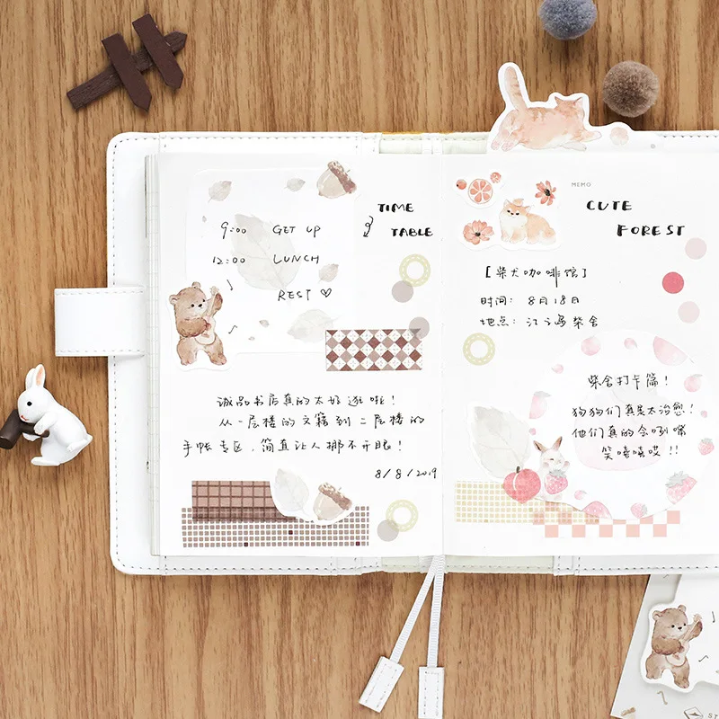 1 компл./лот бумага из блакнота для бумаги заметок на клейкой основе с плюшевой