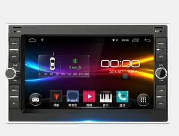 

Car Multimedia Player GPS 2 Din 7 "Display V W / V olkswagen / PASSAT / B5 / MK5 / GOLF / POLO / TRANSPORTER FM Radio BT 1080