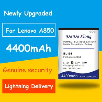 

High Capacity 4400mAh BL198 BL-198 bl198 Battery for Lenovo A850 A860E S890 A859 A830 K860 K860i A678T S880 S880i