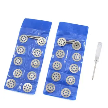 

25pcs/set 22mm Mini Diamond Saw Blade Cutting Discs Connecting Shank Screwdriver