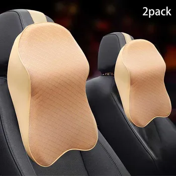 

Car Neck Pillows Car Seat Headrest Neck Rest Cushion 3D Memory Foam Seat Headrest Pad Neck Rest Car Seat Pillow Soft Breathable