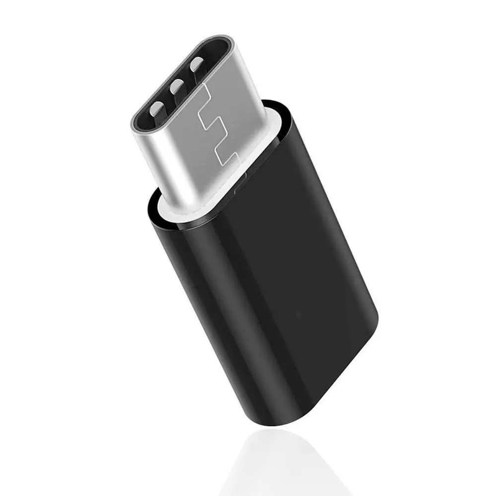 2 шт. USB 3,1 type-C мужской разъем для Micro USB 2,0 5Pin Женский адаптер для передачи данных конвертер micro usb type C адаптер для преобразования - Название цвета: 2pcs