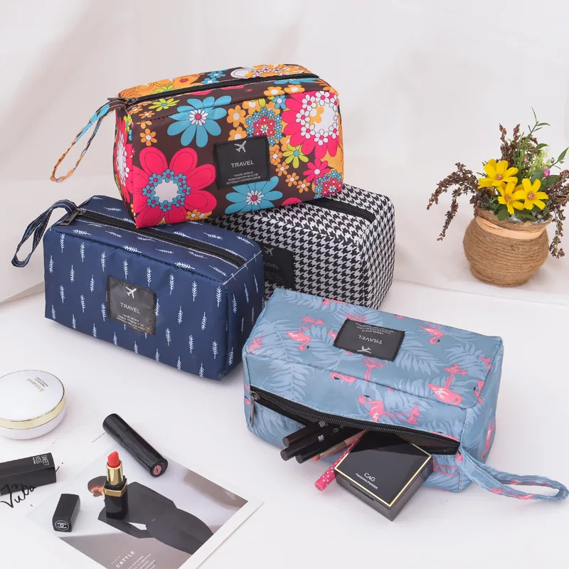 

Multifunction Women Cosmetic Bag Polyester Cosmetic Bag Beauty Case Make Up Organizer Storage Large Capacity Cosmetic Bag