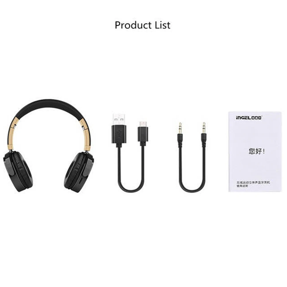 Bluetooth Earphones With Microphone New Bluetooth Headphones Wireless 5 0 Auriculares Bluetooth 3D Stereo TF Card Headset
