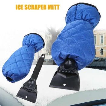 

1pc Ice Scraper with Separable Glove for Car Ice Shovel Snow Remover Windshield Window from Scrape Frost and Ice