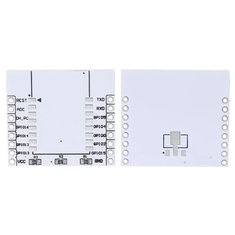 10 x ESP8266 Wi-Fi модуль коммутационная плата/адаптер пластина для ESP-07 ESP-08 ESP-12 Прямая поставка