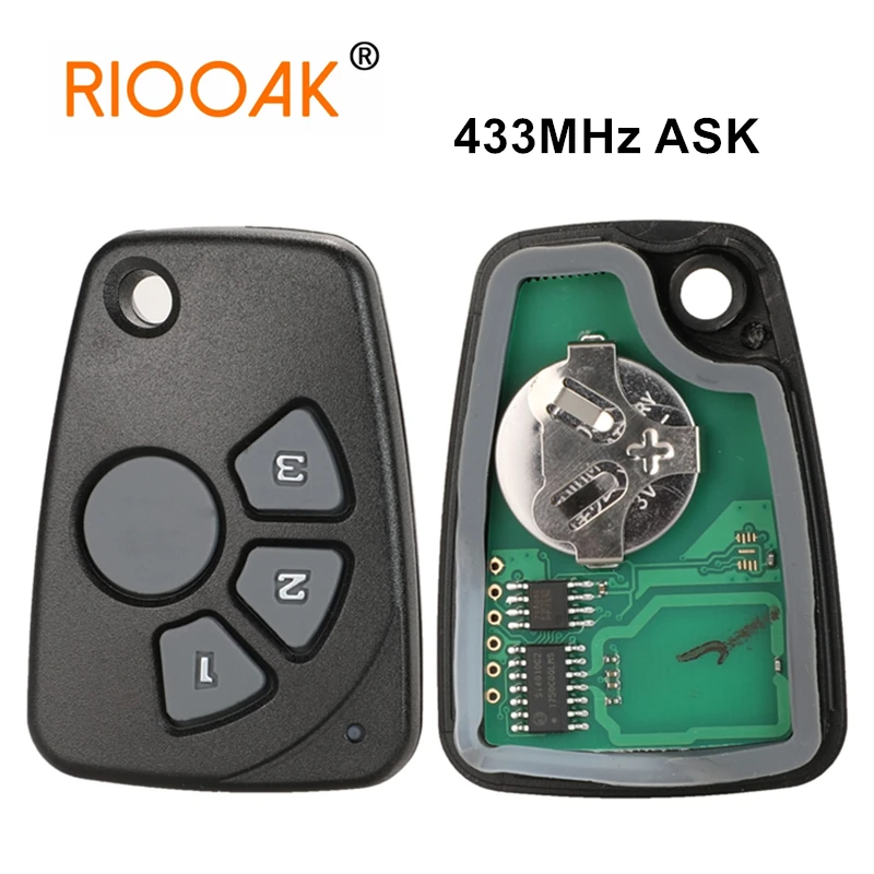 

Пульт дистанционного управления для Chevrolet Cruze Spark Onix Silverado, Volt Camaro, 433 МГц, 4 кнопки